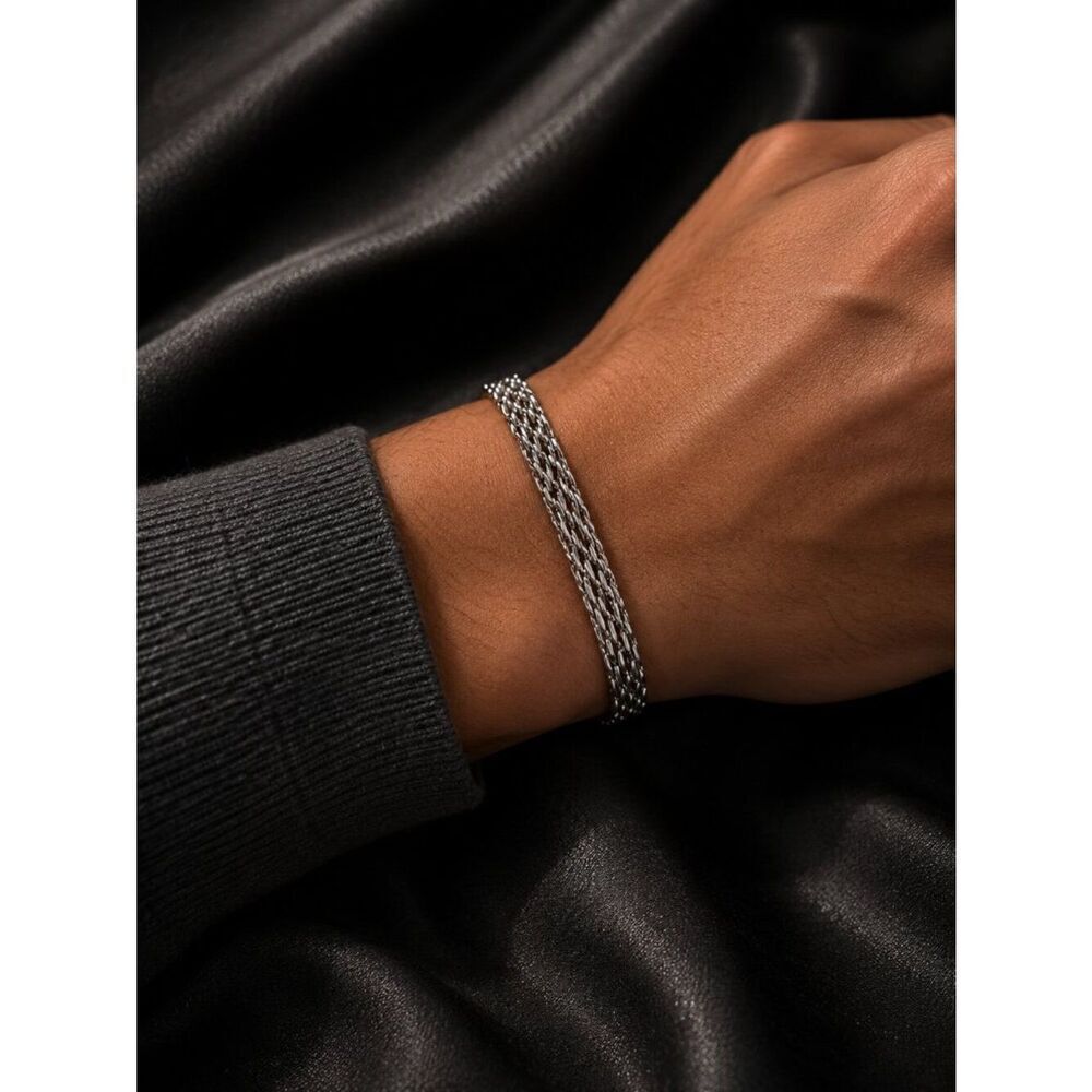 Mesh Link Men's Bracelet